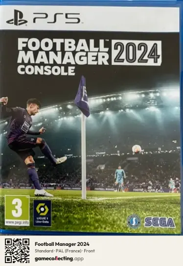 Football Manager 2024 PlayStation 5, France box front