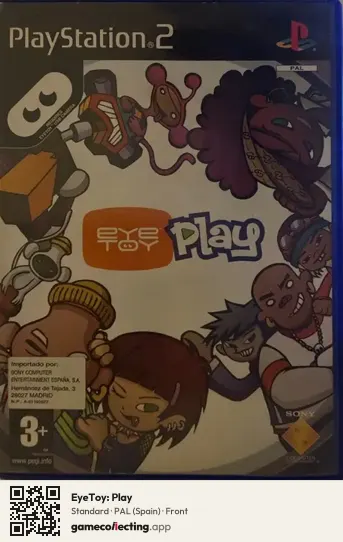 EyeToy: Play PlayStation 2, Spain box front