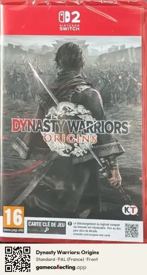 Dynasty Warriors: Origins Nintendo Switch 2, France box front