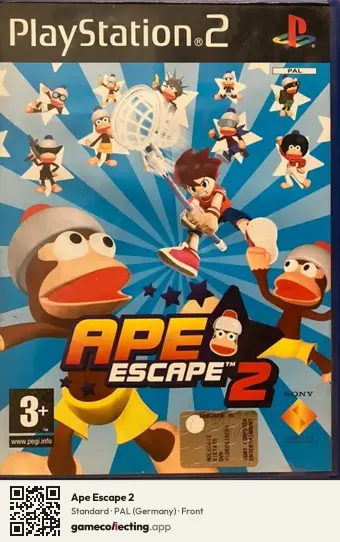 Ape Escape 2 PlayStation 2, Germany box front