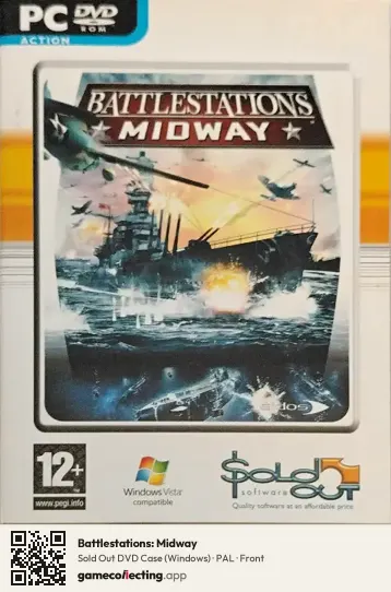 Battlestations: Midway Computer, PAL box front