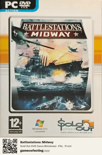 Battlestations: Midway Computer, PAL box front