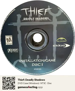 Thief: Deadly Shadows Computer, NTSC disc