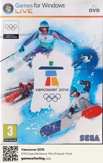 Vancouver 2010 Computer, France box front
