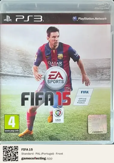 FIFA 15 PlayStation 3, Portugal box front