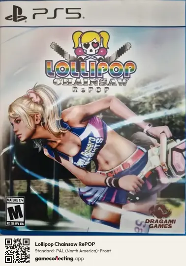 Lollipop Chainsaw RePOP PlayStation 5, North America box front