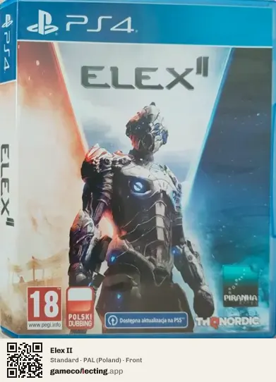 Elex II PlayStation 4, Poland box front