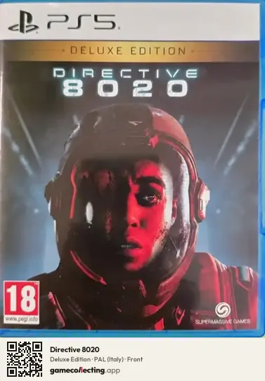 Directive 8020 PlayStation 5, Italy box front
