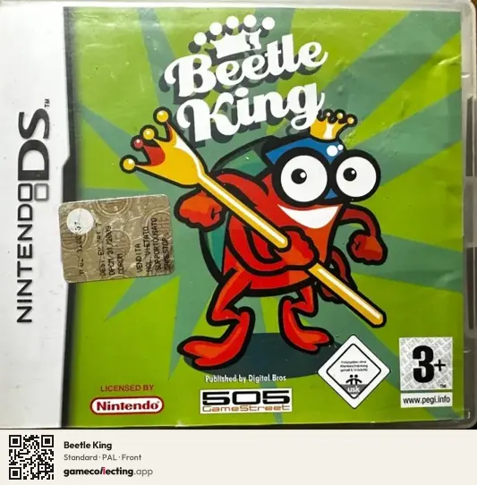 Beetle King Nintendo DS, PAL box front
