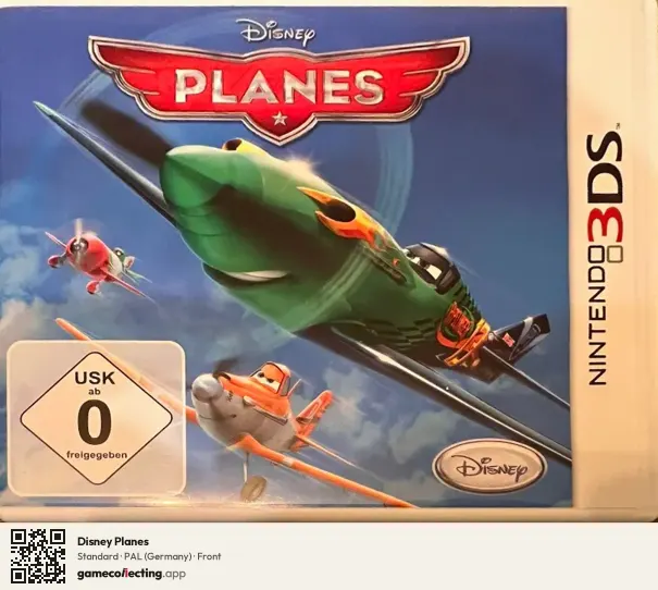 Disney Planes Nintendo 3DS, Germany box front