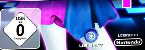 Just Dance 4, the USK square on its front
