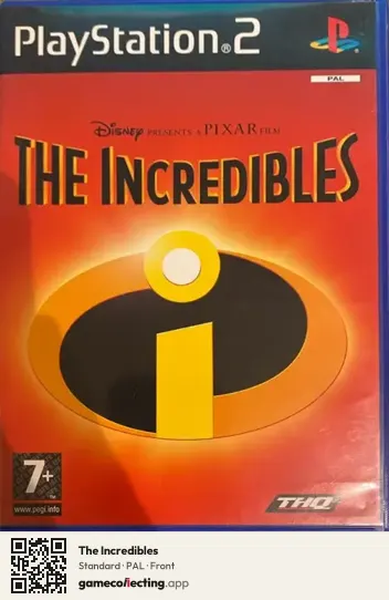 The Incredibles PlayStation 2, PAL box front