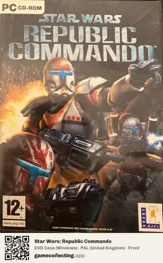 Star Wars: Republic Commando Computer, United Kingdom box front
