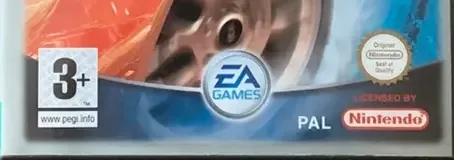 Need for Speed Underground, the PEGI square on its front