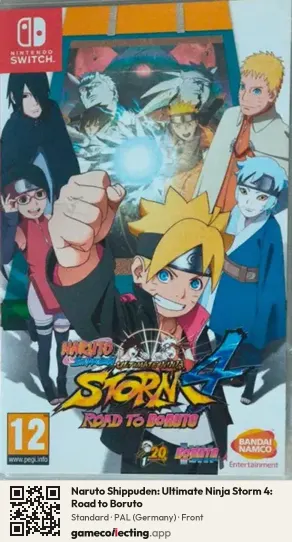 Naruto Shippuden: Ultimate Ninja Storm 4: Road to Boruto Nintendo Switch, Germany box front
