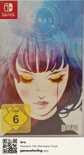 Gris Nintendo Switch, Germany box front