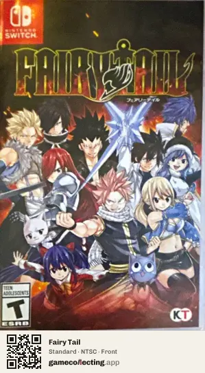 Fairy Tail Nintendo Switch, NTSC box front