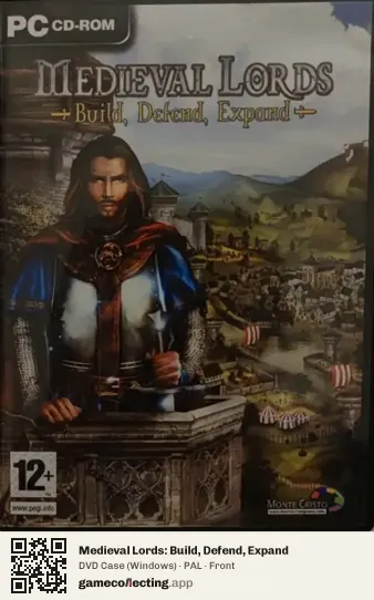 Medieval Lords: Build, Defend, Expand Computer, PAL box front