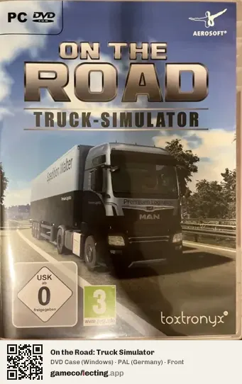 On the Road: Truck Simulator Computer, Germany box front