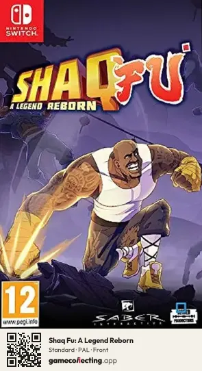 Shaq Fu: A Legend Reborn Nintendo Switch, PAL box front