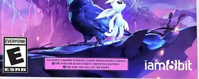 Ori: The Collection, the ESRB box on its front