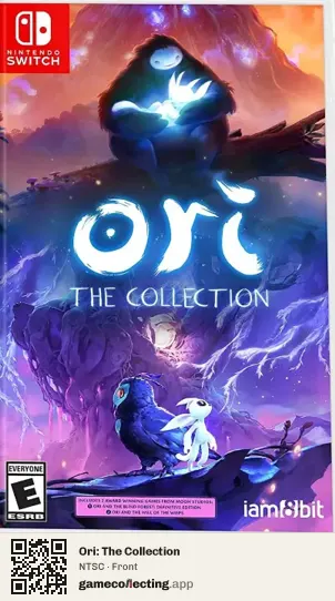 Ori: The Collection Nintendo Switch, NTSC box front
