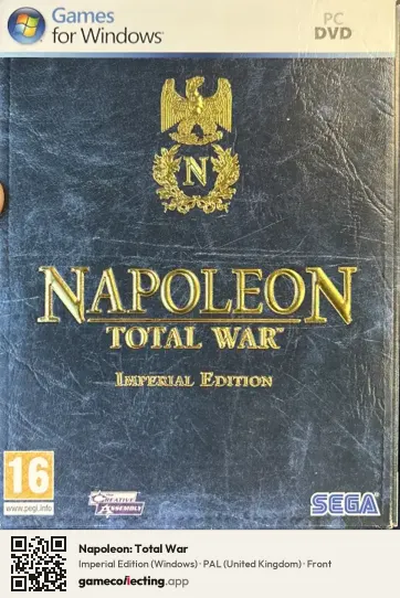 Napoleon: Total War Computer, United Kingdom box front