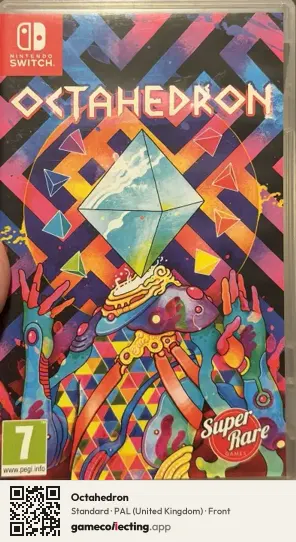 Octahedron Nintendo Switch, United Kingdom box front
