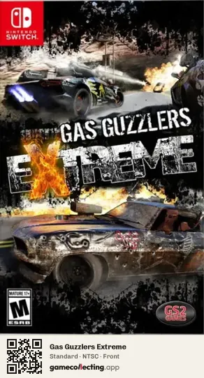 Gas Guzzlers Extreme Nintendo Switch, NTSC box front