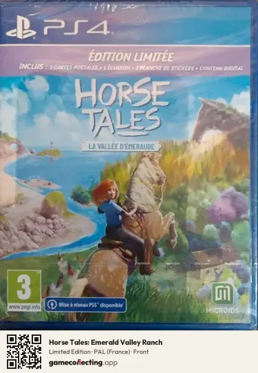 Horse Tales: Emerald Valley Ranch PlayStation 4, France box front