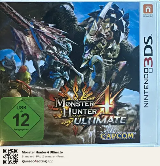 Monster Hunter 4 Ultimate Nintendo 3DS, Germany box front