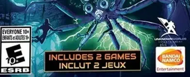Subnautica / Subnautica: Below Zero, the ESRB box on its front