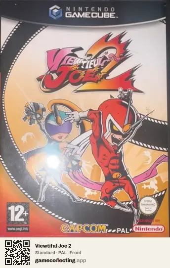 Viewtiful Joe 2 Nintendo GameCube, PAL box front