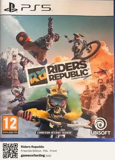 Riders Republic PlayStation 5, PAL box front