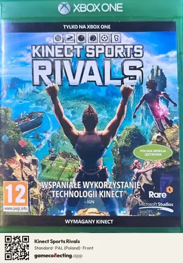 Kinect Sports Rivals Xbox One, Poland box front