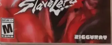 Slave Zero X, the ESRB box on its front