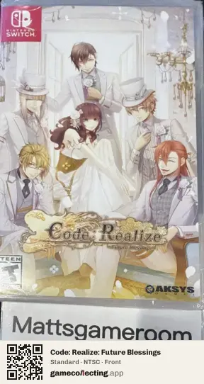 Code: Realize: Future Blessings Nintendo Switch, NTSC box front