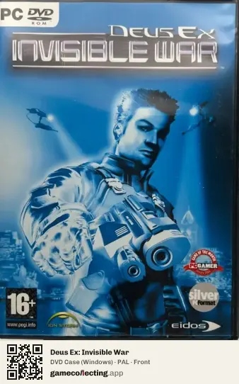 Deus Ex: Invisible War Computer, PAL box front
