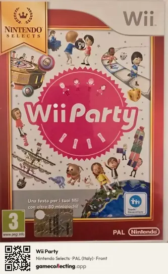 Wii Party Nintendo Wii, Italy box front
