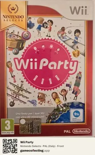 Wii Party Nintendo Wii, Italy box front