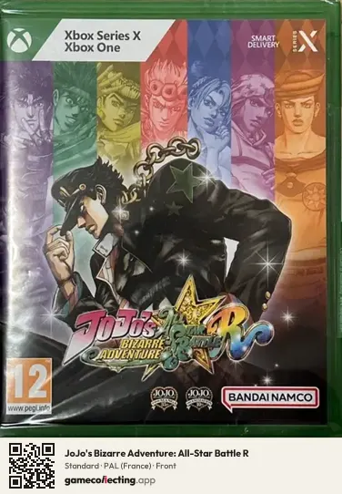 JoJo's Bizarre Adventure: All-Star Battle R Xbox Series X, France box front