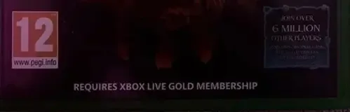 Sea of Thieves, the PEGI square on its front
