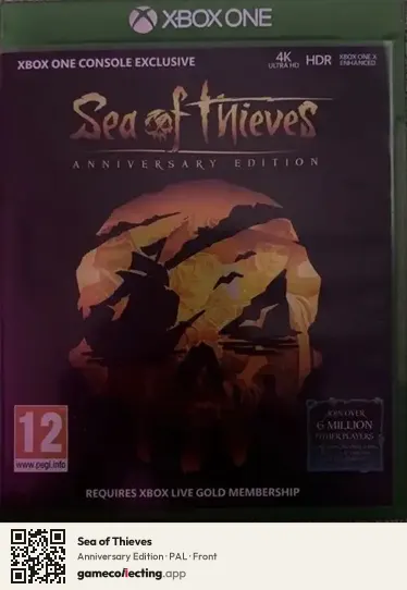 Sea of Thieves Xbox One, PAL box front