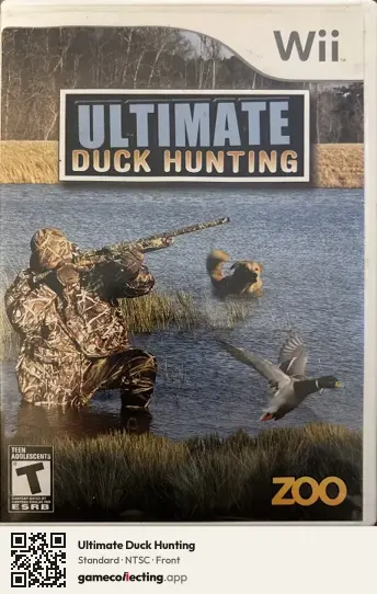 Ultimate Duck Hunting Nintendo Wii, NTSC box front