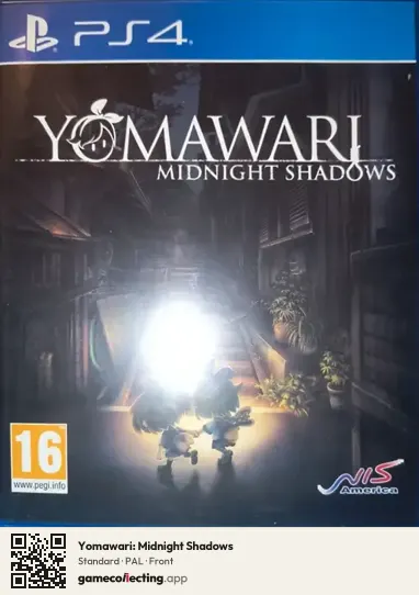 Yomawari: Midnight Shadows PlayStation 4, PAL box front