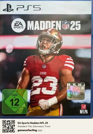 EA Sports Madden NFL 25 PlayStation 5, Germany box front