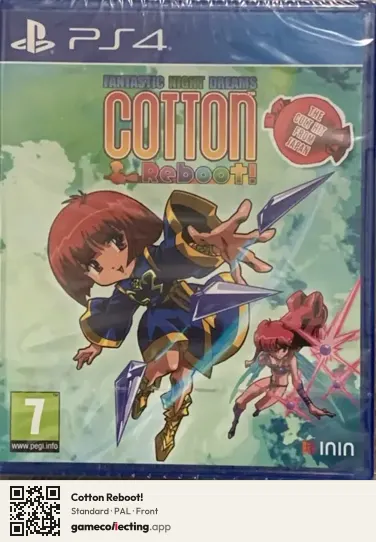 Cotton Reboot! PlayStation 4, PAL box front