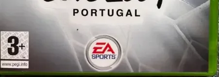 UEFA Euro 2004: Portugal, the PEGI square on its front
