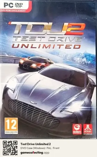 Test Drive Unlimited 2 Computer, PAL box front