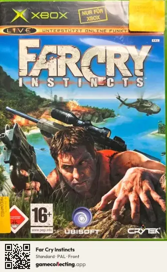 Far Cry Instincts Xbox, PAL box front